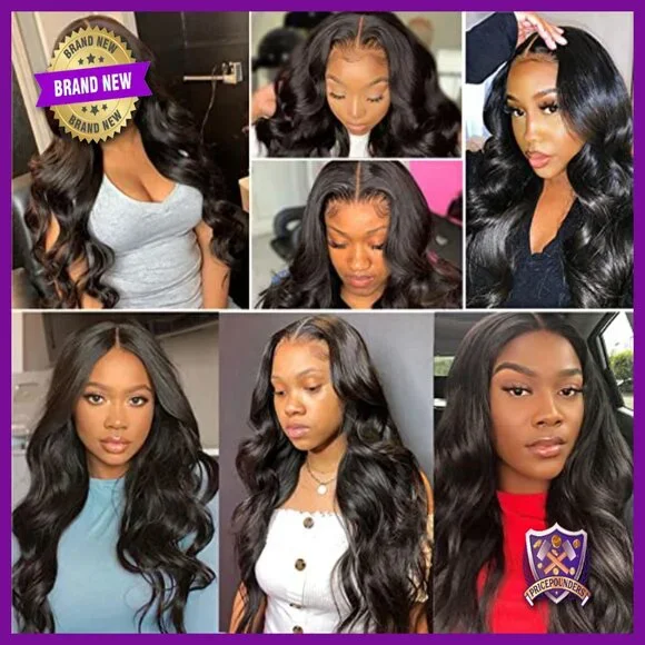 Brazilian Human Hair Extensions 4 Bundles Body Wave 24-30 Inches
